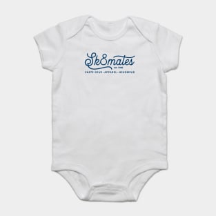 Sk8mates Vintage Logo Design Baby Bodysuit